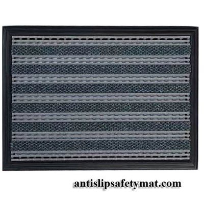Open Grid PVC Vinyl Entrance Mat Carpet Infill 13mm Thickness