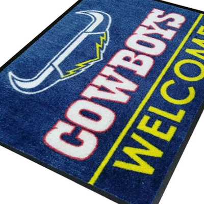 40*60cm Personalised Offices Rubber Backed Entrance Mats 1.2 To 1.5mm Thick