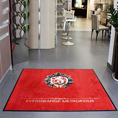 Nylon Printed Commercial Entrance Mats Welcome Home Floor Mat 83*150cm