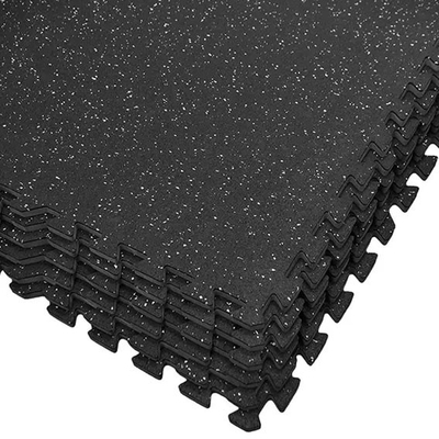 20MM Tiles Interlocking Floor Mat Gym Rubber 500*500 EPDM