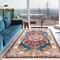 Persian Turkish Carpet Hand Knotted Silk Rugs 5 Mm Durable