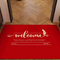 Printed Custom Logo Mats Carpet Rugs Nylon Top Rubber Back For Restaurant