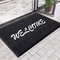Non Slip Welcome 7mm Door Mat Entrance Carpet With Printed Logo