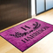 Nylon Printed Welcome Custom Logo Door Mats Carpet Nitrile Rubber Back