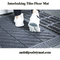 Outside Guard Plastic Interlocking Floor Mat 150*150 Acid Fast