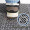 9MM Thick 20CMx20CM Anti Slip PVC Floor Mat For Balcony Toilet