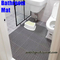 Toilets Two Layers Blue Non Slip Anti Fatigue Mat 90CMx120CM