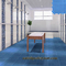 E Friendly PVC Interlocking Floor Tiles Anti Slip PVC Floor Mat 25*25