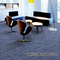 Office Hotel Commercial Polypropylene Carpet Tiles Bitumen Backing 50x50CM