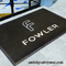Nylon Fiber Rubber Backing Custom Logo Mat Welcome Doormat Rug